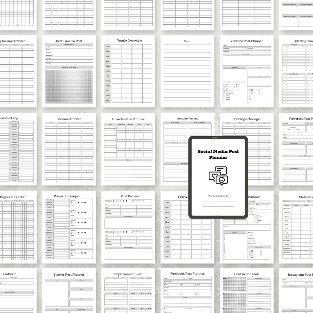 Social Media Post Planner 02