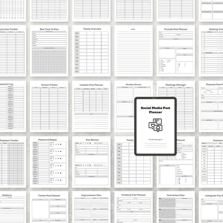 Social Media Post Planner 02