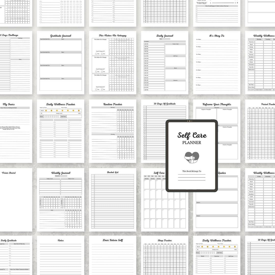 Self Care Planner 02 - creazives