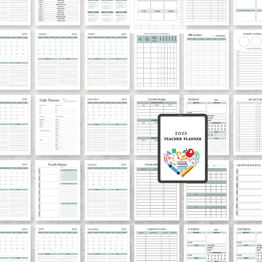 2025 ADHD PLANNER - creazives