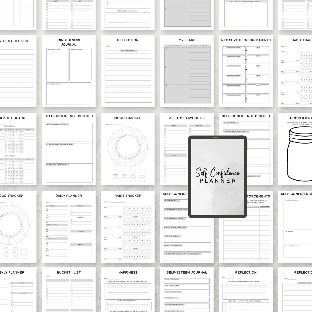 Self Confidence Planner - creazives