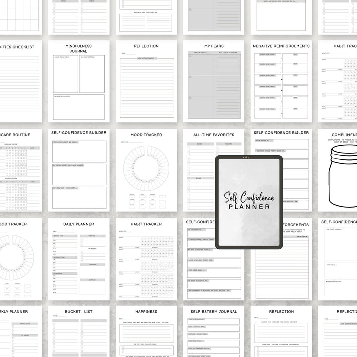 Self Confidence Planner - creazives