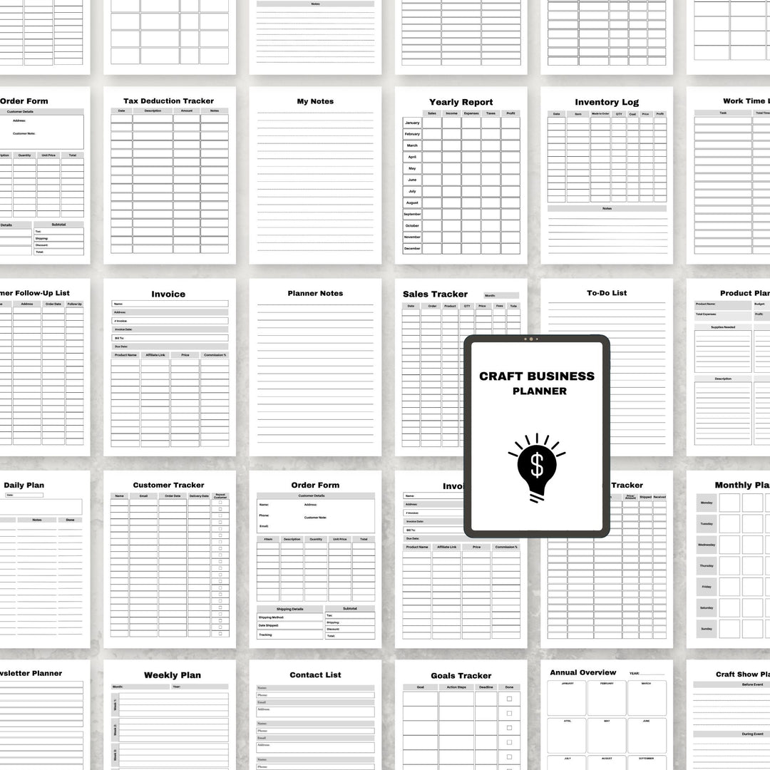 Craft Business Planner