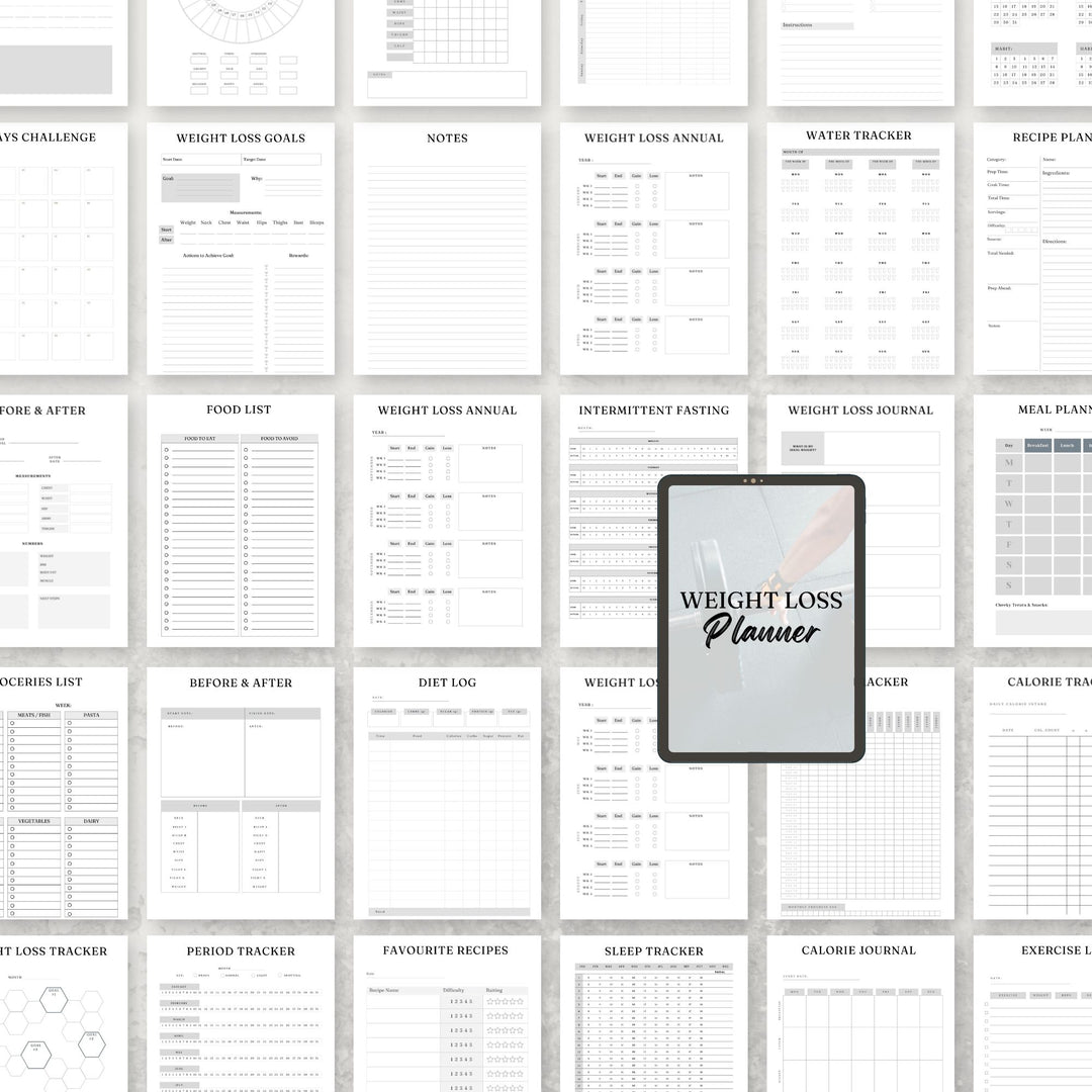 Weight Loss Planner - creazives