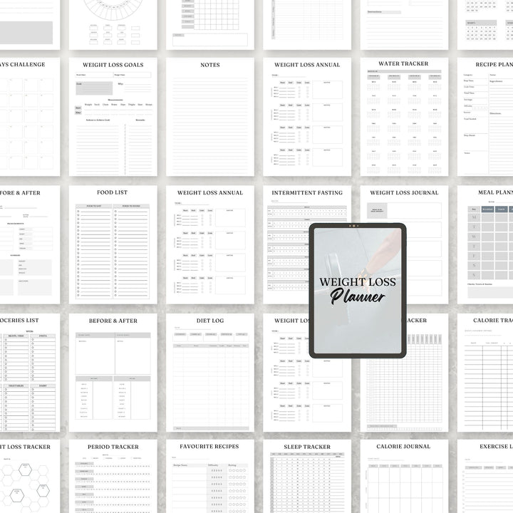 Weight Loss Planner - creazives