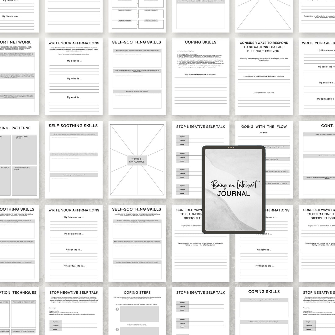 Being an Introvert Journal - creazives