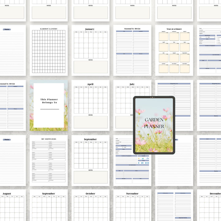 Monthly Garden Planner - creazives