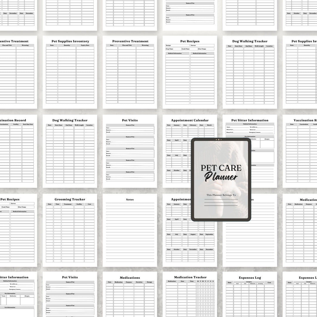 Pet Care Planner - creazives