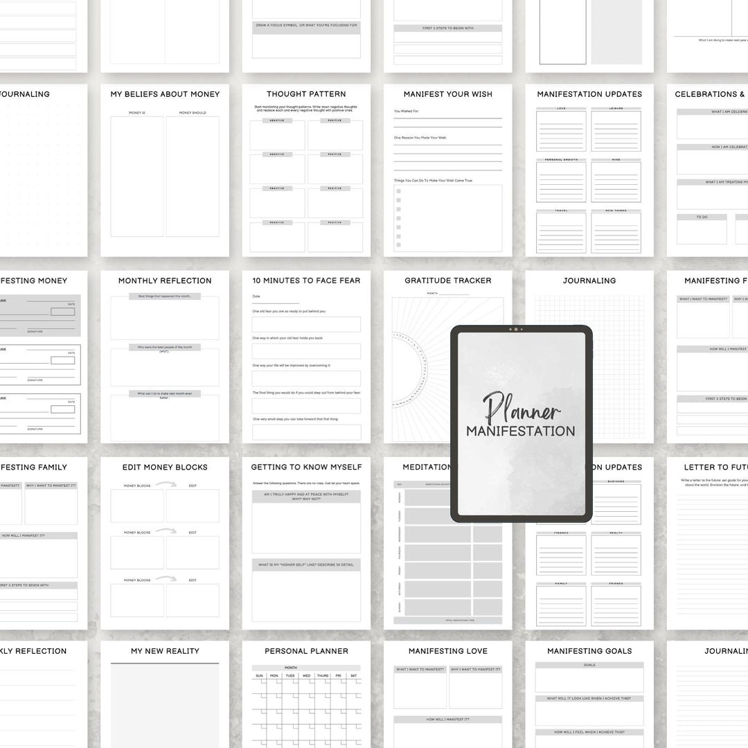 Manifestation Planner - creazives