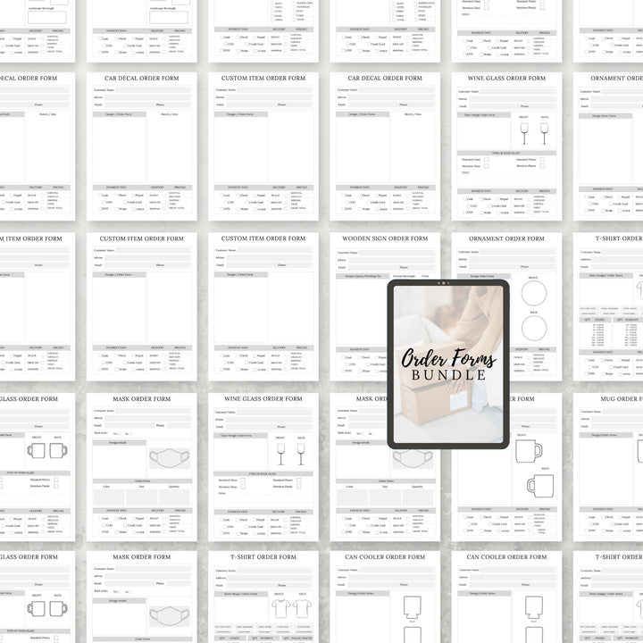 Order Forms Bundle