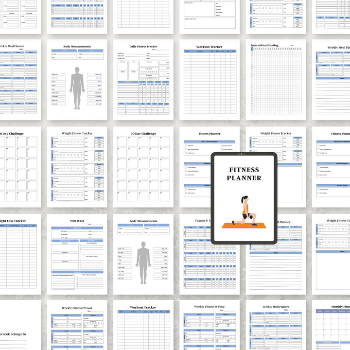 Fitness Planner Bundle - creazives