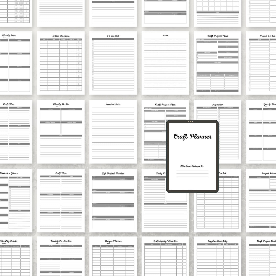 Craft Planner