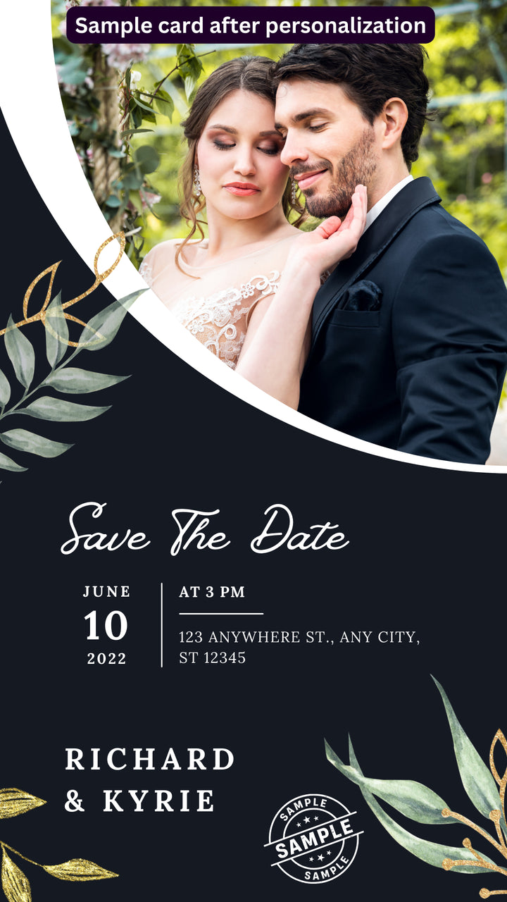 Save The Date Post - Image Personalized - creazives