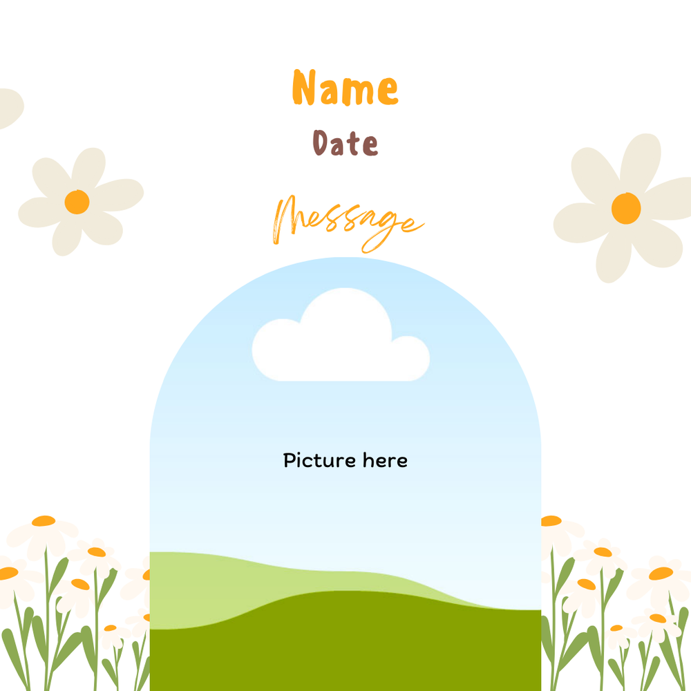 Baby Announcement Post - Image Personalized - creazives