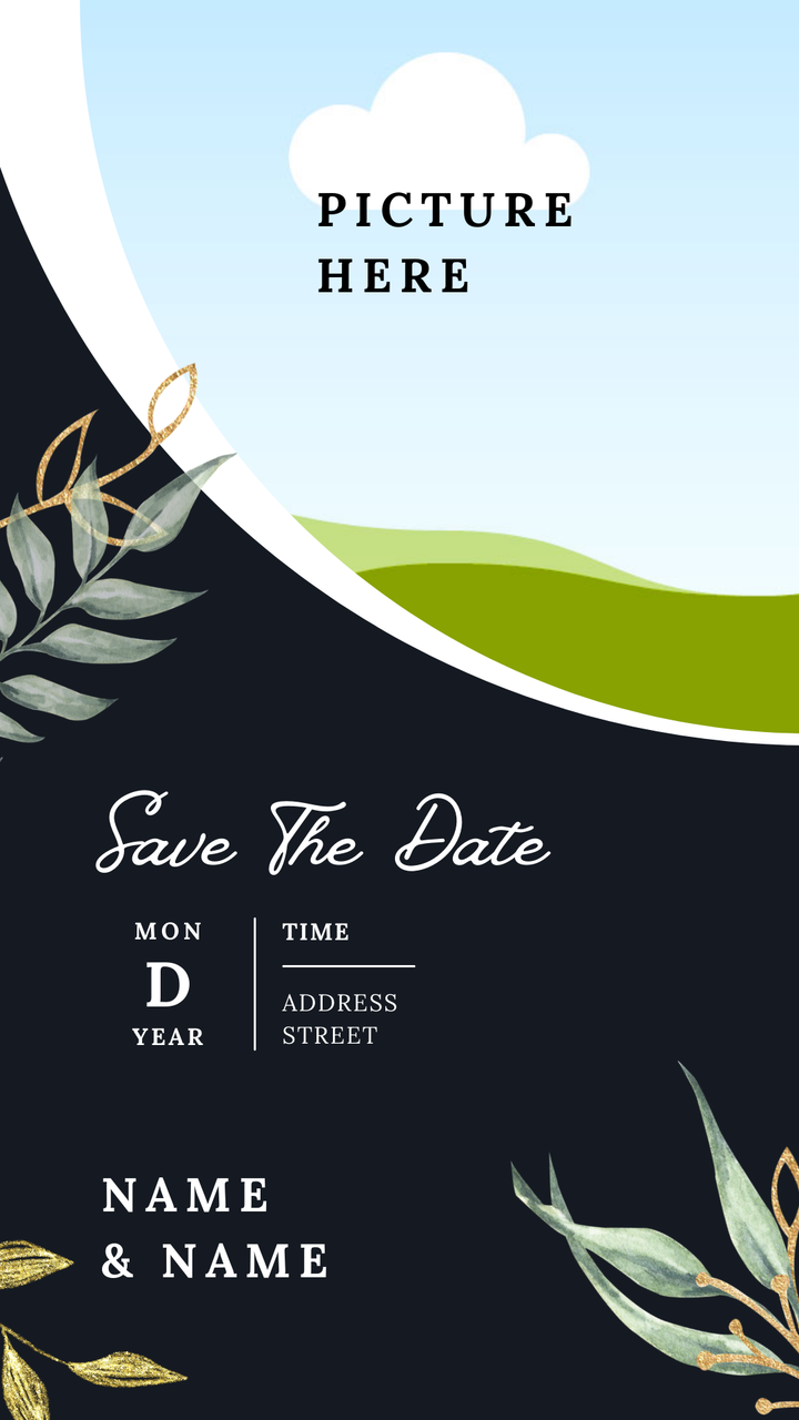 Save The Date Post - Image Personalized - creazives