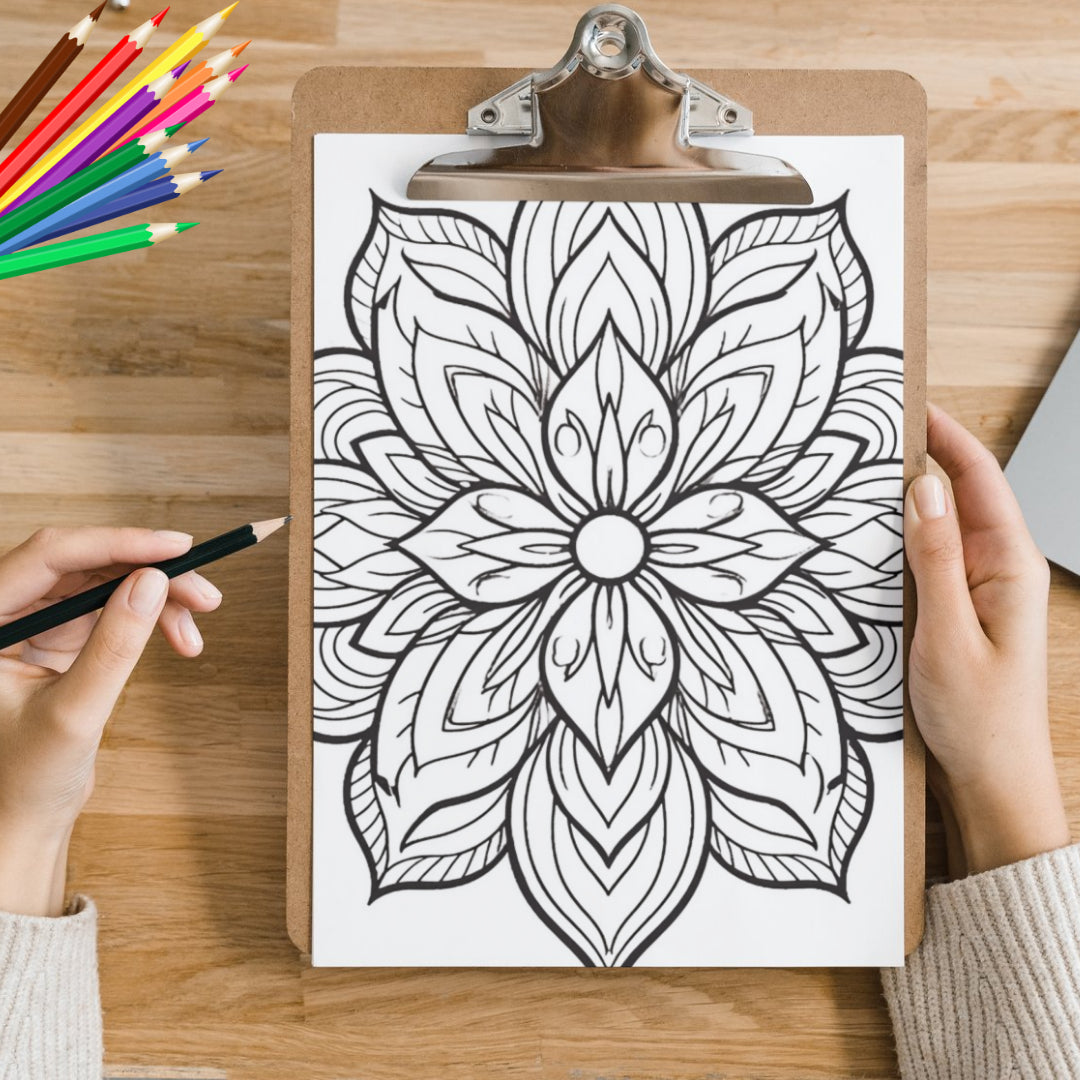 Mandela Coloring Page - Classic 54 - creazives
