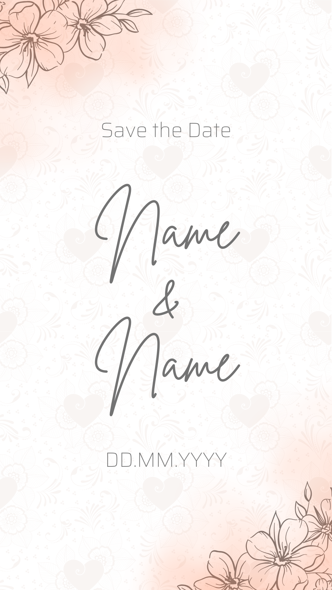 Save The Date Post - Image Personalized - creazives