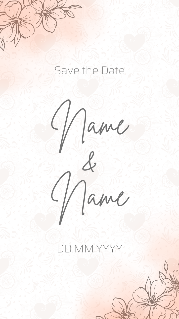 Save The Date Post - Image Personalized - creazives