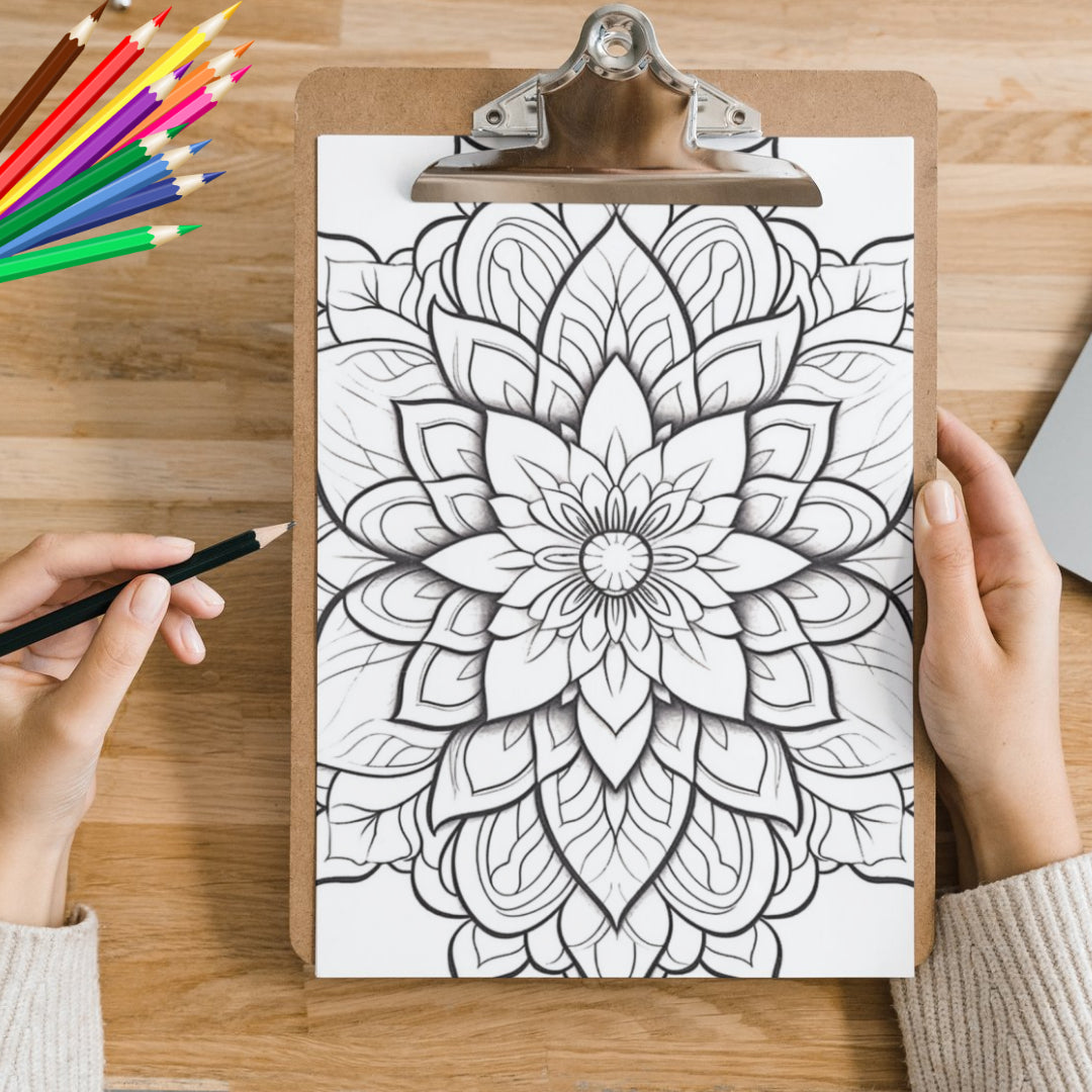 Mandela Coloring Page - Classic 57 - creazives