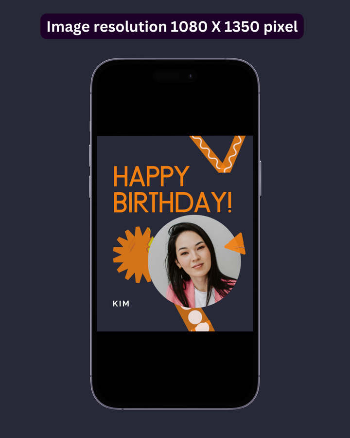 Happy Birthday Post - Image Personalized - creazives