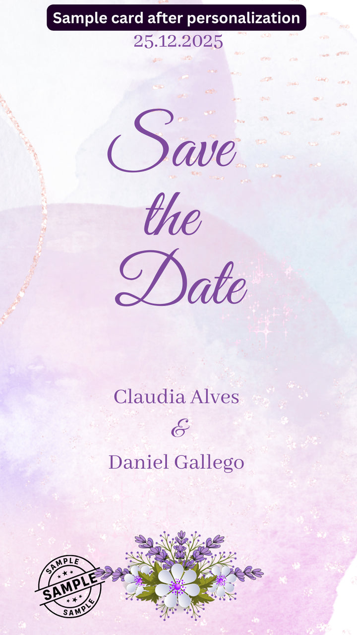 Save The Date Post - Image Personalized - creazives