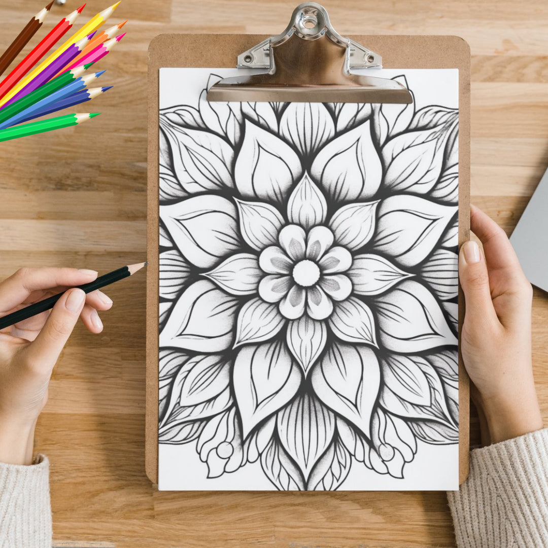 Mandela Coloring Page - Classic 58 - creazives