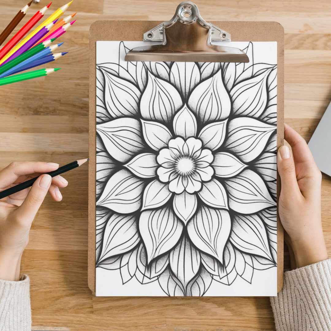 Mandela Coloring Page - Classic 59 - creazives