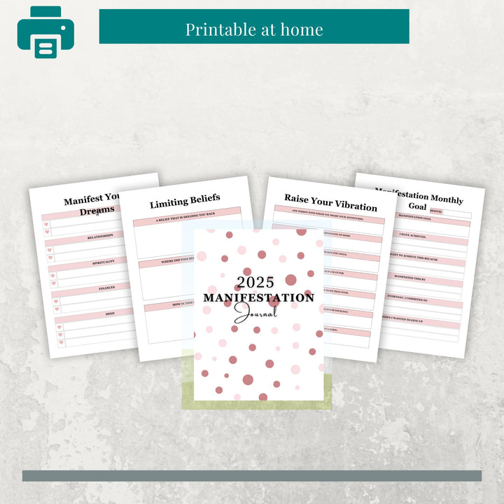 2025 MANIFESTATION JOURNAL - creazives