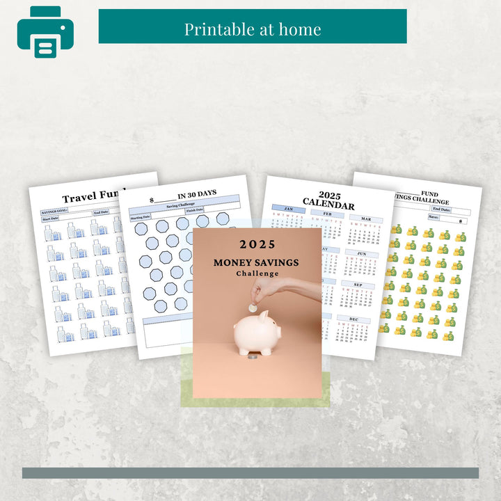 2025 MONEY SAVINGS CHALLENGE - creazives