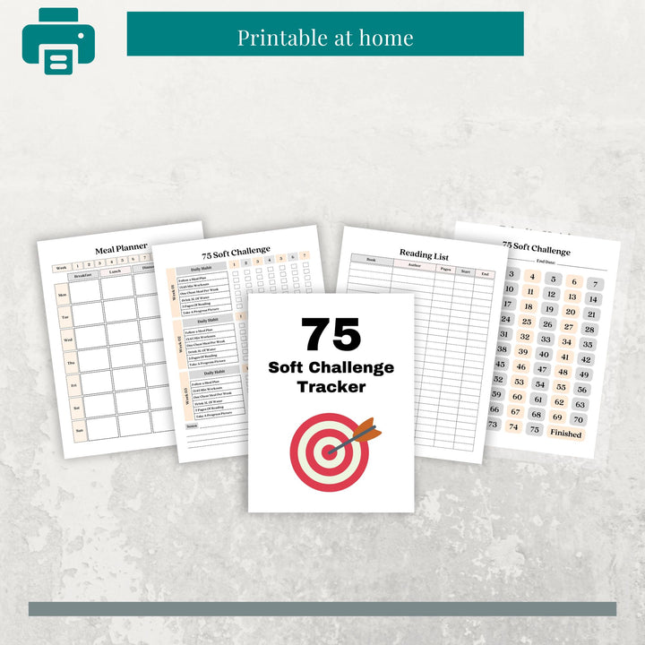 75 Soft Challenge Tracker - creazives