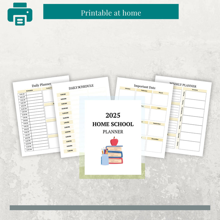 2025 HOMESCHOOL PLANNER - creazives
