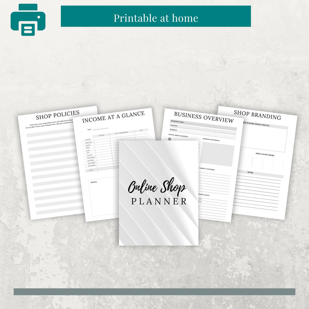 Online Shop Planner - creazives