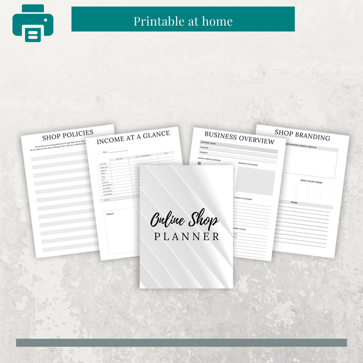 Online Shop Planner - creazives