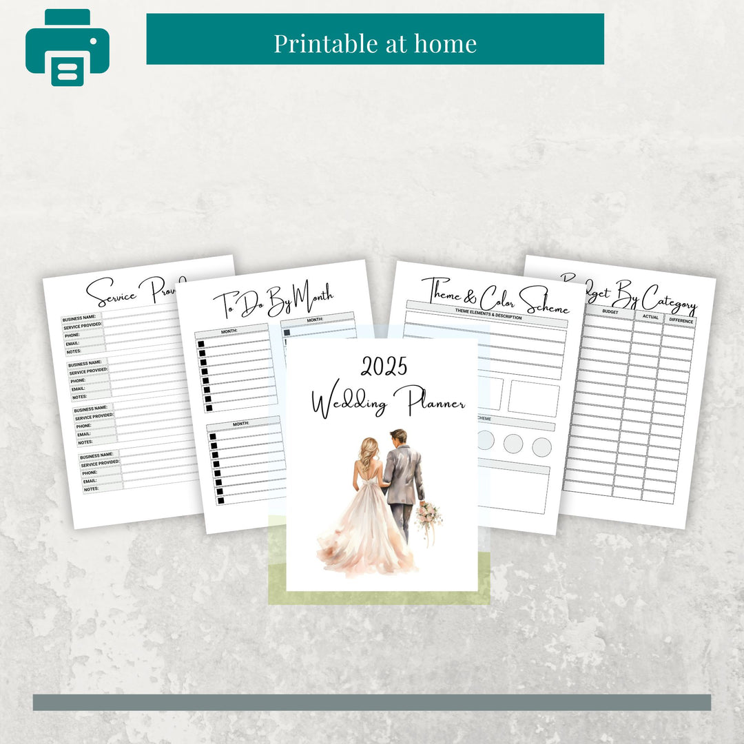 2025 WEDDING PLANNER - creazives