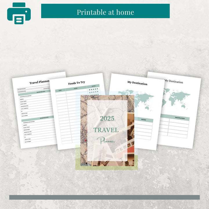 2025 TRAVEL PLANNER - creazives
