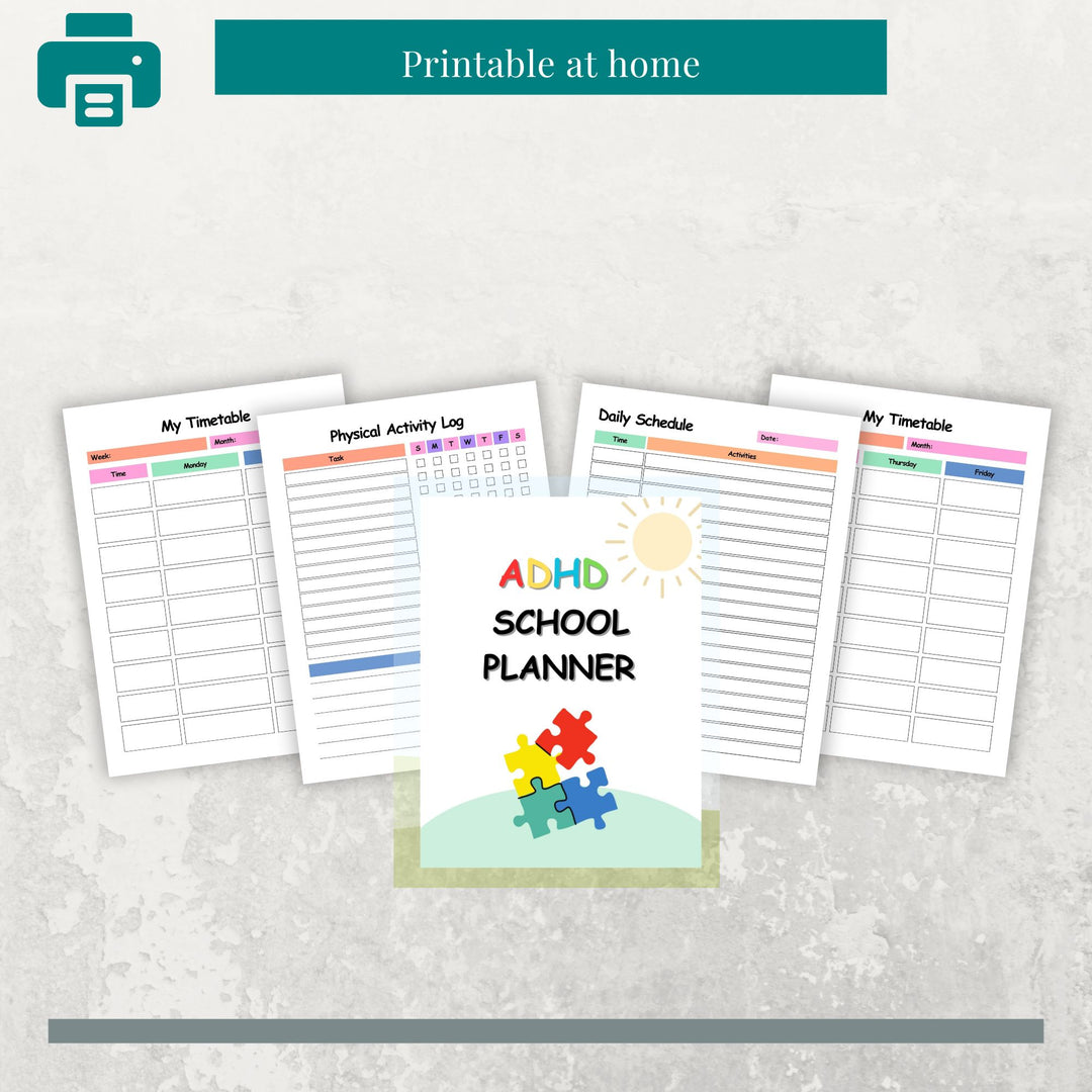 ADHD School Planner - creazives