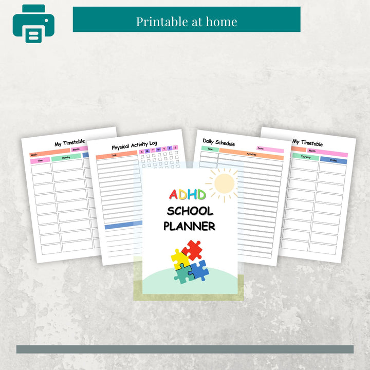 ADHD School Planner - creazives