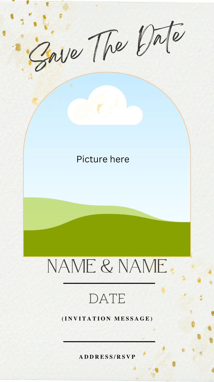 Save The Date Post - Image Personalized - creazives