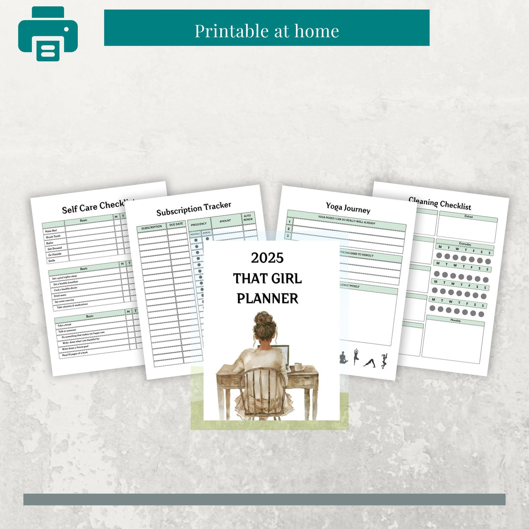 2025 THAT GIRL PLANNER - creazives