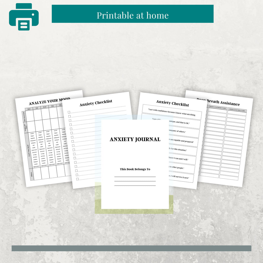 ANXIETY JOURNAL - creazives