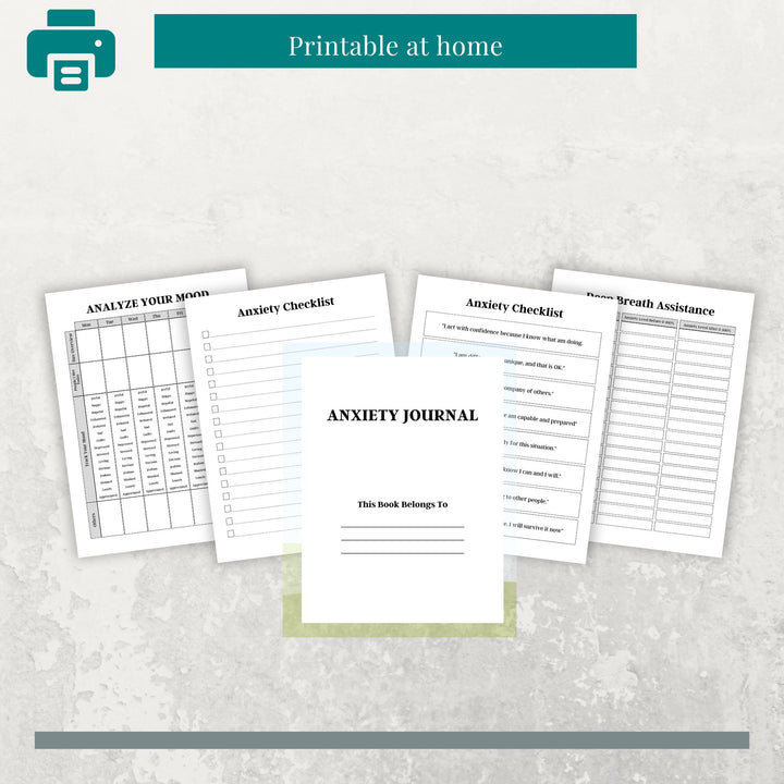 ANXIETY JOURNAL - creazives