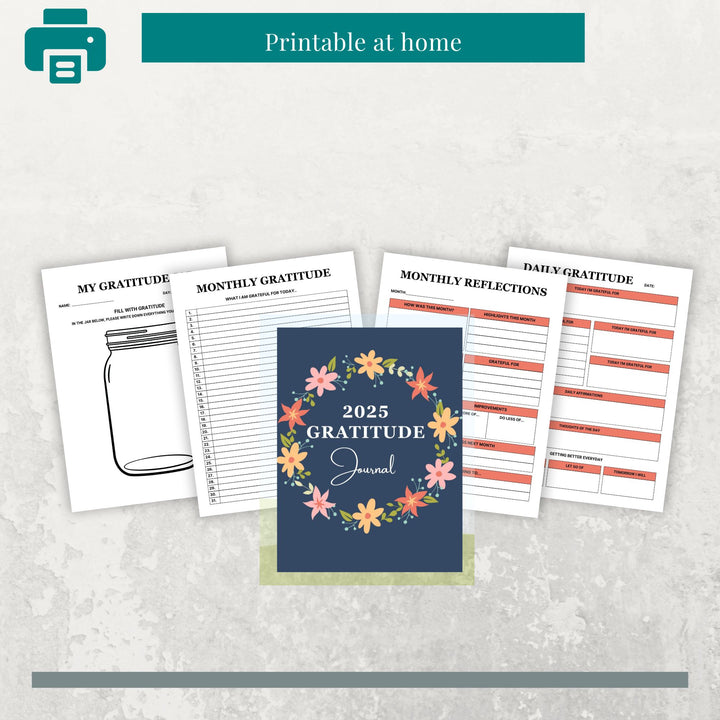 2025 GRATITUDE JOURNAL - creazives