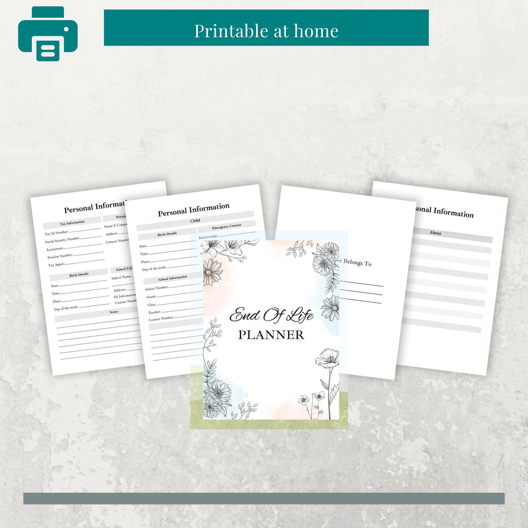 End Of Life Planner