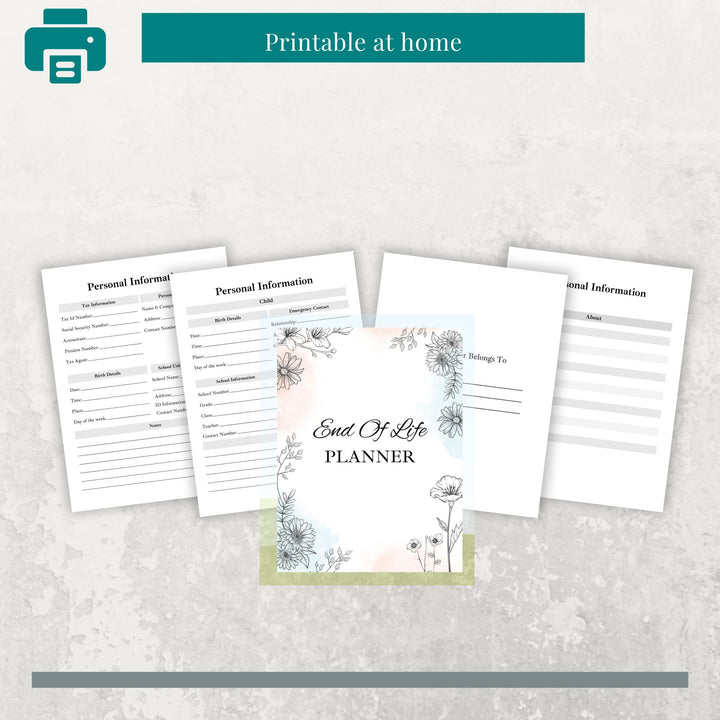 End Of Life Planner