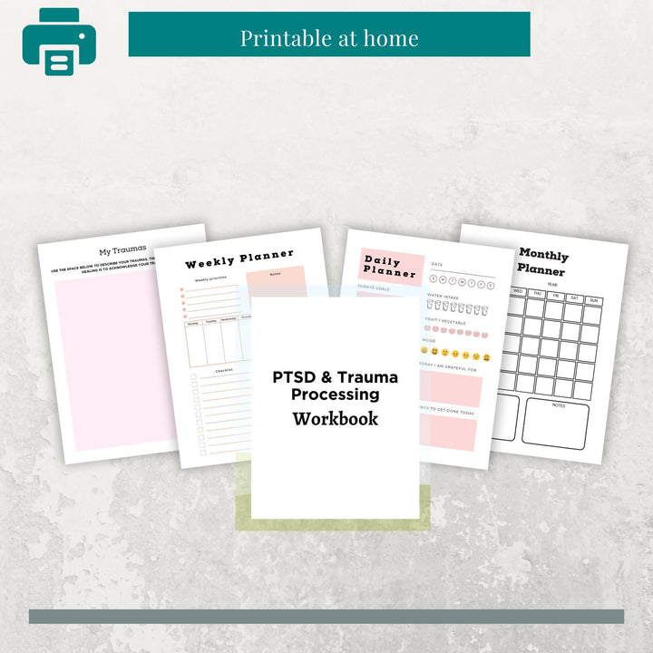 PTSD & Trauma Processing Workbook - creazives