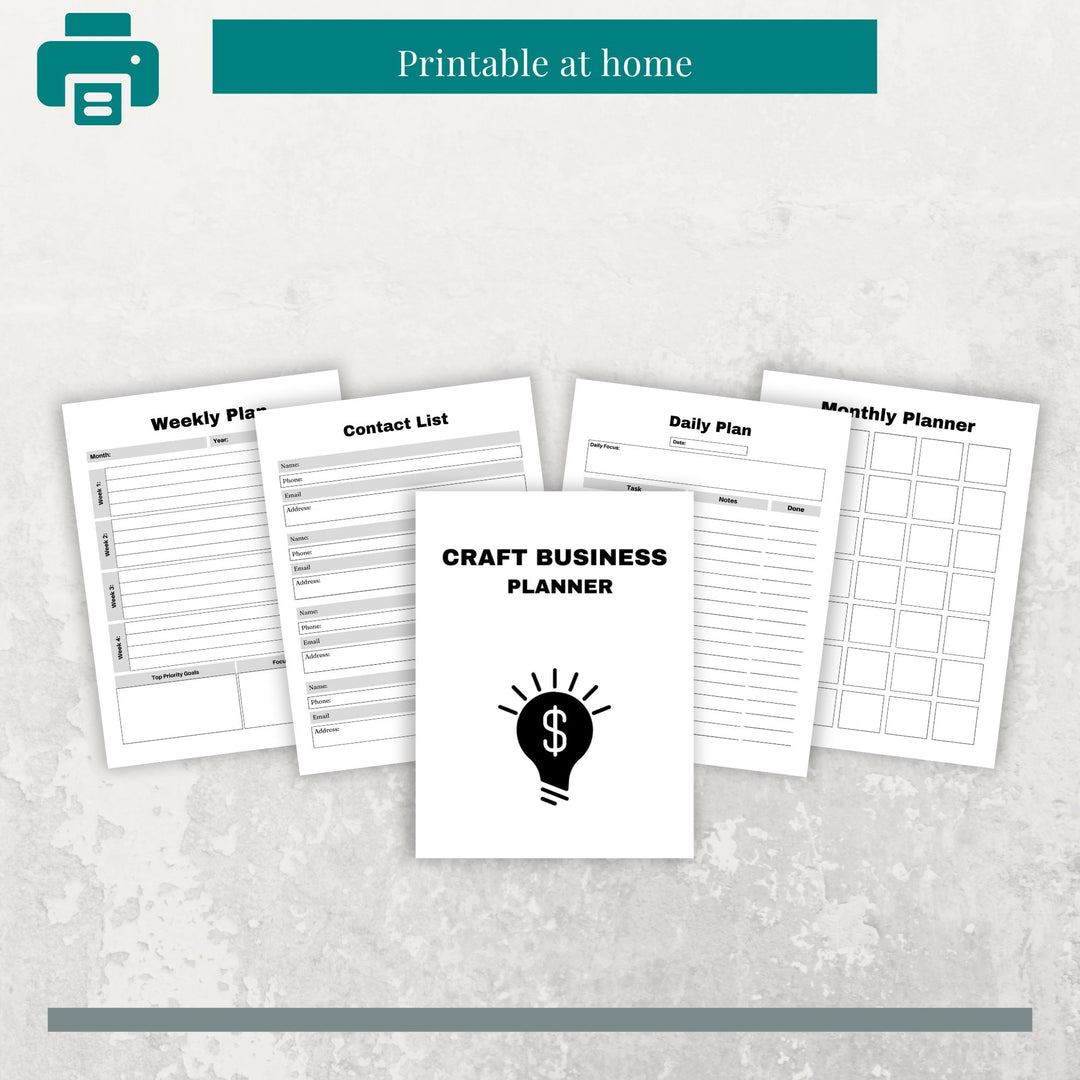 Craft Business Planner