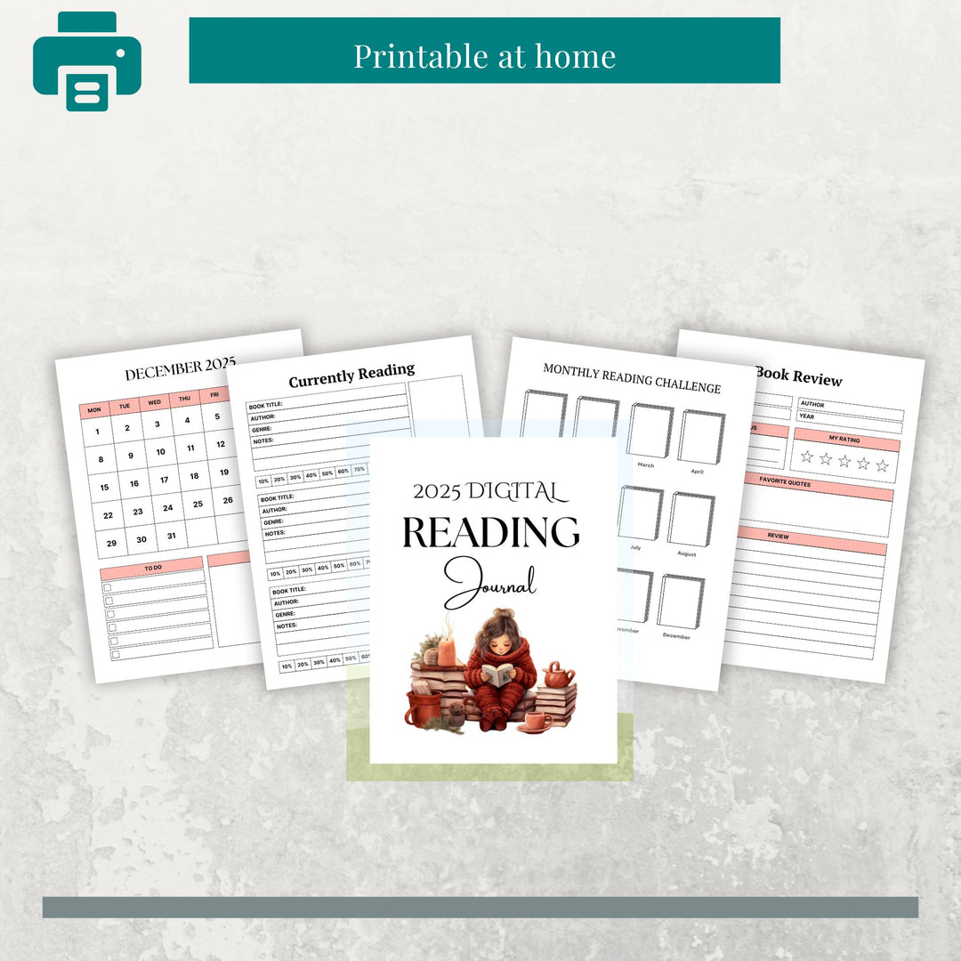2025 DIGITAL READING JOURNAL - creazives
