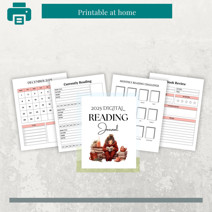 2025 DIGITAL READING JOURNAL - creazives