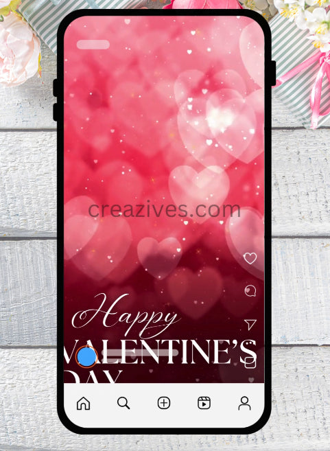 Valentines day Instagram Reel Video - creazives