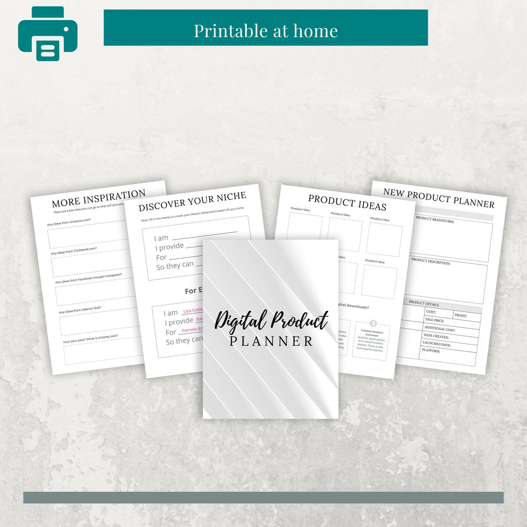 Digital Product Planner - creazives